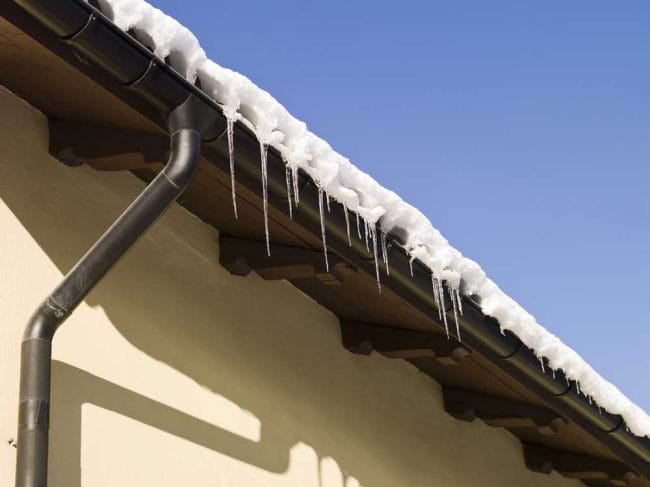 winter roof problems, winter roof damage, winter storm damage